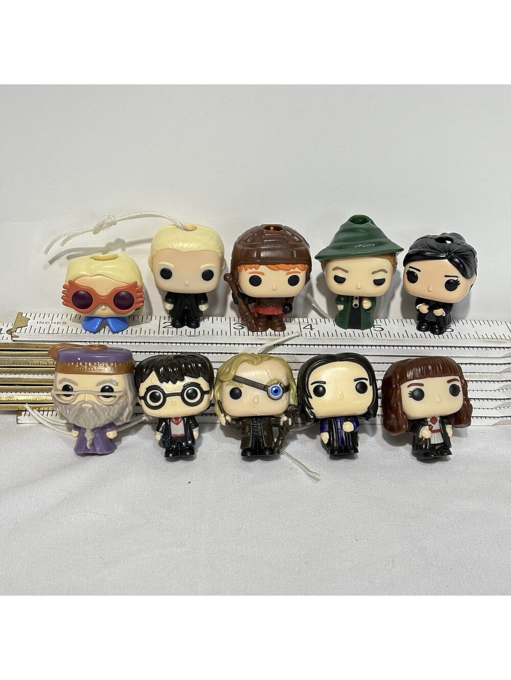 Kinder‎ Joy Harry Potter Funko Pop Mini Figures Lot of 10 Harry Hermione Draco